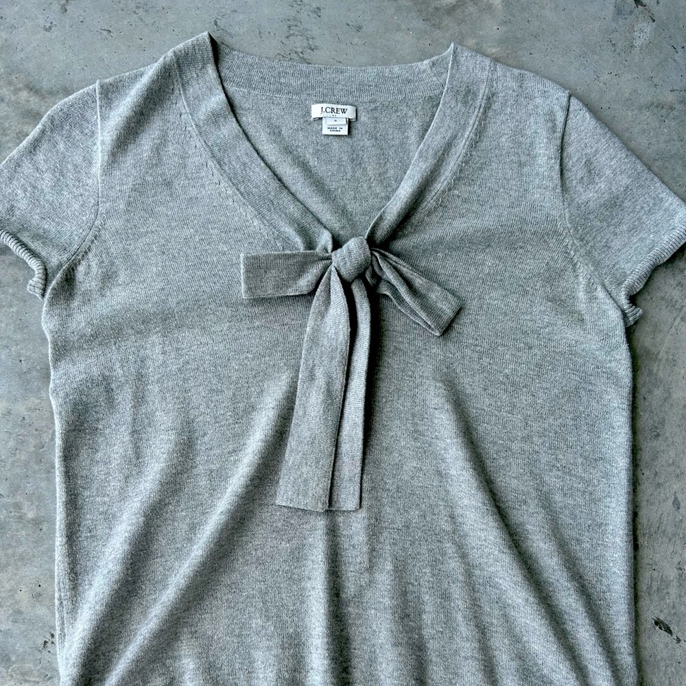 J Crew short sleeved sweater